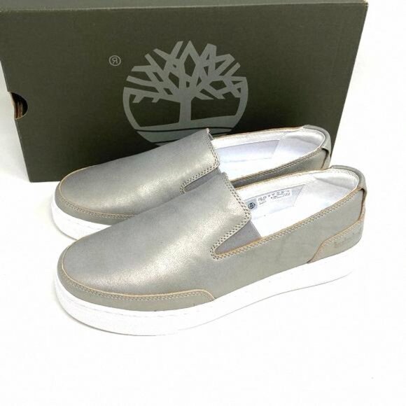 Timberland Shoes - 💖MEGA SALE💖Timberland WOMEN TB 0A24WV BZ3 Atlanta Silver Medium Slip-on Green